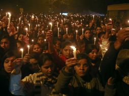 La muerte de la estudiante a causa de una violación en Nueva Dehli provocó varias protestas en el país. ARCHIVO /