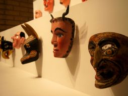 Las máscaras representan la cultura de distintos estados de la República Mexicana. ARCHIVO /