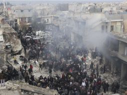 El Ejército sirio ha disparado más de 600 cohetes contra el poblado como respuesta a los rebeldes. REUTERS /