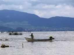 El Lago de Chapala. El gobernador asegura que, con la demanda de agua actual por parte de la ZMG, este embalse está en riesgo. EL INFORMADOR /
