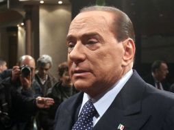 Berlusconi no se presentó a la audiencia que tenía hoy, para enfrentar los cargos de los que se le acusa. XINHUA /