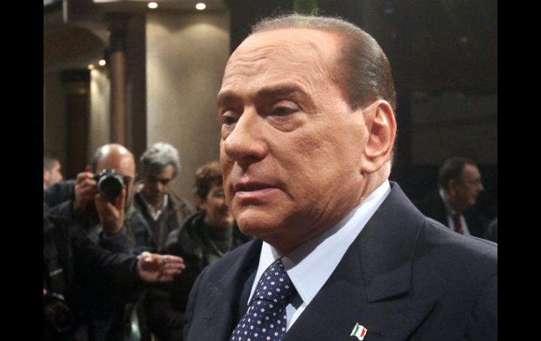 Berlusconi no se presentó a la audiencia que tenía hoy, para enfrentar los cargos de los que se le acusa. XINHUA /