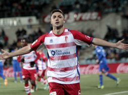 El brasileño Guillherme Siqueira anotó un doblete a los 28 y 90 minutos, ambos de penal. EFE /