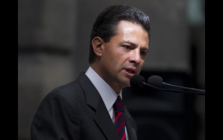 El Presidente de México, Enrique Peña Nieto, abordó el tema de la visita en su asunción, con el vicepresidente uruguayo Danilo Astori. ARCHIVO /