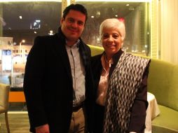 Imagen de Aristóteles Sandoval y Cecilia Martínez, Directora de la Oficina de la ONU-Hábitat en NY ESPECIAL /