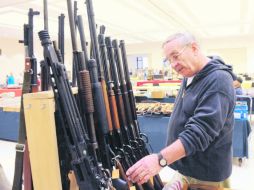 Demanda. La venta de armas y municiones ha repuntado ante el temor de que el Gobierno federal apruebe restricciones a su venta. REUTERS /