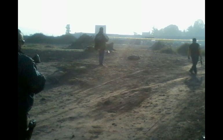 Al lugar acudieron agentes de la Procuraduría estatal para realizar las investigaciones del caso.  /