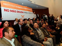 Alfaro Ramírez insiste que Aristóteles incumple promesas de campaña.  /