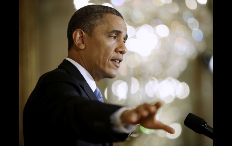 El presidente de EU, Barack Obama, planea enviar al Congreso un proyecto de ley después de prestar juramento el 21 de enero. AP /