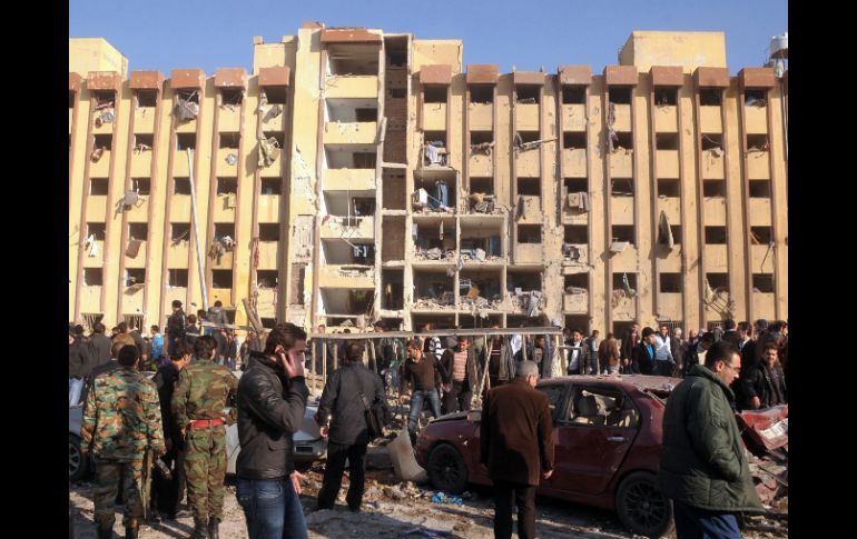 La Universidad de Alepo está situada en una zona controlada por el Gobierno en la ciudad más poblada de Siria. AFP /