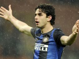 Andrea Ranocchia fue quien salvó a su equipo con una anotación en el minuto 120. EFE /