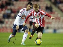 Sunderland cayó 0-2 ante el Bolton Wanderers con doblete de Sordell. AFP /