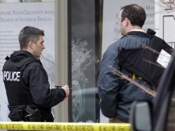 El jefe de la policía local indicó que una persona se encuentra bajo custodia. AP /