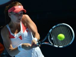 Radwanska, cuarta cabeza de serie, se impuso a la rumana Irina Camelia Begu. AFP /
