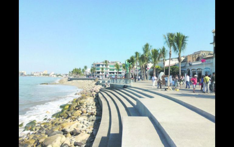 Puerto Vallarta. La ciudad recibió obras de mejoramiento de su imagen. ESPECIAL /