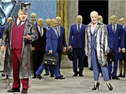 La obra, según su director, supone una advertencia a la sociedad y a sus dirigentes. EFE /