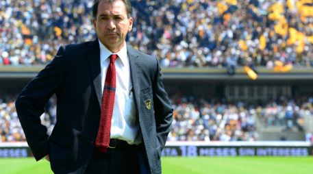 Mario Carrillo dirigió a Pumas durante el Apertura 2012. MEXSPORT /