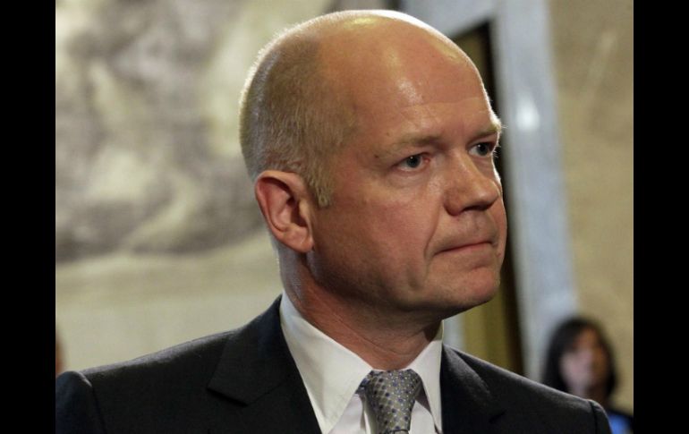 Hague participará mañana en Perth en una reunión ministerial anual entre Australia y el Reino Unido. ARCHIVO /