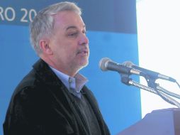 Emilio González. ''Rotundamente, no más impuestos en Jalisco'', dijo en referencia al PRI. EL INFORMADOR /