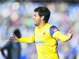 Elogios. Los ocho goles que ha anotado Vela en esta temporada no han pasado desapercibidos para sus oponentes. ESPECIAL /