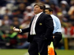 Herrera se dice insatisfecho con el desempeño de su equipo. NTX /