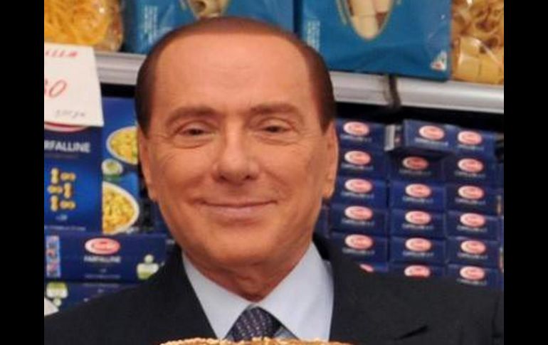 Berlusconi busca remontar en las preferencias electorales. EFE /