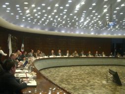 Reunión privada entre sector empresarial y comercial de Jalisco con el subsecretario para la Pyme, del gobierno federal, Enrique Jacob.  /