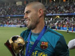 Valdés ha ganado cinco veces el premio 'Zamora' al mejor arquero, con el Barcelona. MEXSPORT /