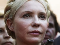 Timoshenko fue condenada en octubre de 2011 a siete años de cárcel por abuso de poder. ARCHIVO /