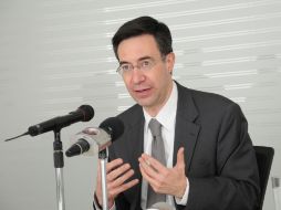 El comisionado Gerardo Laveaga Rendón, fue elegido como nuevo presidente del IFAI. NTX /
