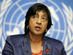 La alta comisionada para los Derechos Humanos, Navi Pillay, busca referir la situación en Siria a la CPI. ARCHIVO /