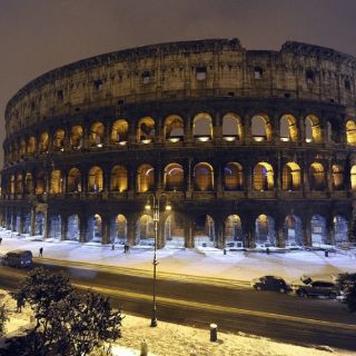 Hallan frescos antiguos en el Coliseo