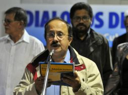 El gobierno y las FARC retomaron en enero los diálogos de paz en La Habana. EFE /