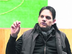 Despacho. Alejandro Guerrero es el titualr de Ars Atelier que comparte con Andrea Soto. EL INFORMADOR /