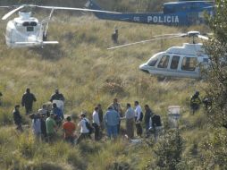 El policía fue localizado en la parte alta del cerro de la caseta de San Marcos. ARCHIVO /