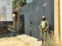 De manera extraoficial de sabe que al interior del predio, en mención, se realizó un gran decomiso de armamento bélico.  /