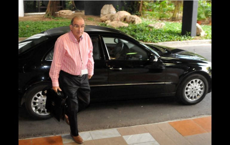 Humberto de la Calle, jefe negociador del gobierno de Colombia en los Diálogos de Paz. EFE /