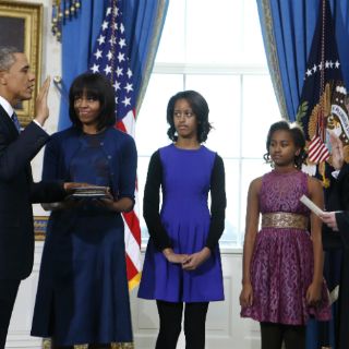 Obama jura segundo mandato como presidente de EU