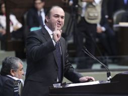 El panista, Luis Alberto Villarreal, plantea la postura de su partido en lo tocante a los Comicios. ARCHIVO /