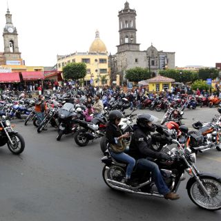 Motociclistas festejan a ''su patrona'' en Hostotipaquillo