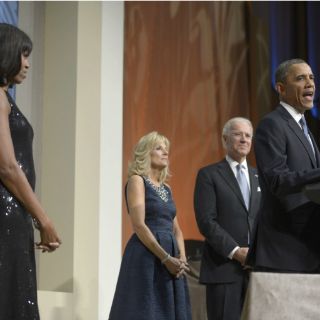 Obama y Biden encabezan la 'Recepción Inaugural'