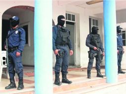 Temor. Los compañeros de los oficiales desaparecidos renunciaron; la Policía Estatal llegó a remplazarlos. SUN /