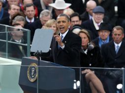 En su discurso, Obama deja claro que los problemas de EU requieren soluciones urgentes. AFP /