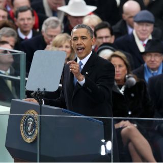 Obama llama a la unidad nacional durante juramento