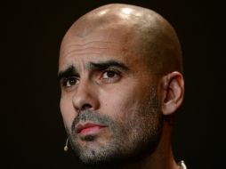 El director técnico ''Pep'' Guardiola aún disfruta de su año sabático. AFP /