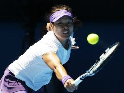 La china, sexta favorita, ahora avanzó a las semifinales del Abierto. EFE /