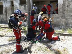 El equipo especializado salió a bordo de dos helicópteros del Grupo Aéreo Fénix . ARCHIVO /