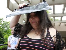 Narcisa De La Cruz, con quien el expresidente de Paraguay, Fernando Lugo, tuvo su segundo hijo varón. EFE /