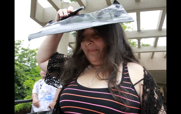 Narcisa De La Cruz, con quien el expresidente de Paraguay, Fernando Lugo, tuvo su segundo hijo varón. EFE /