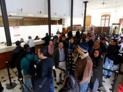 El tesorero del municipio expone que el ingreso anual de agua potable es de 90 MDP en promedio. ARCHIVO /